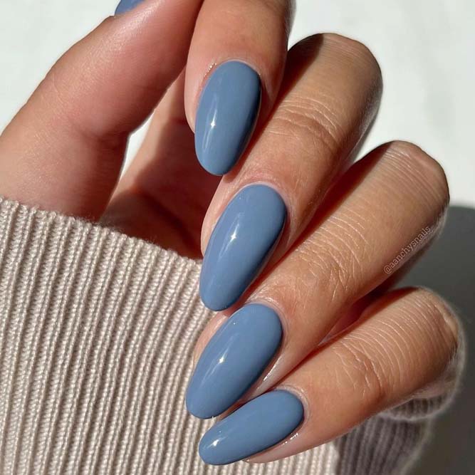 Denim Blue Fall Nail Polish