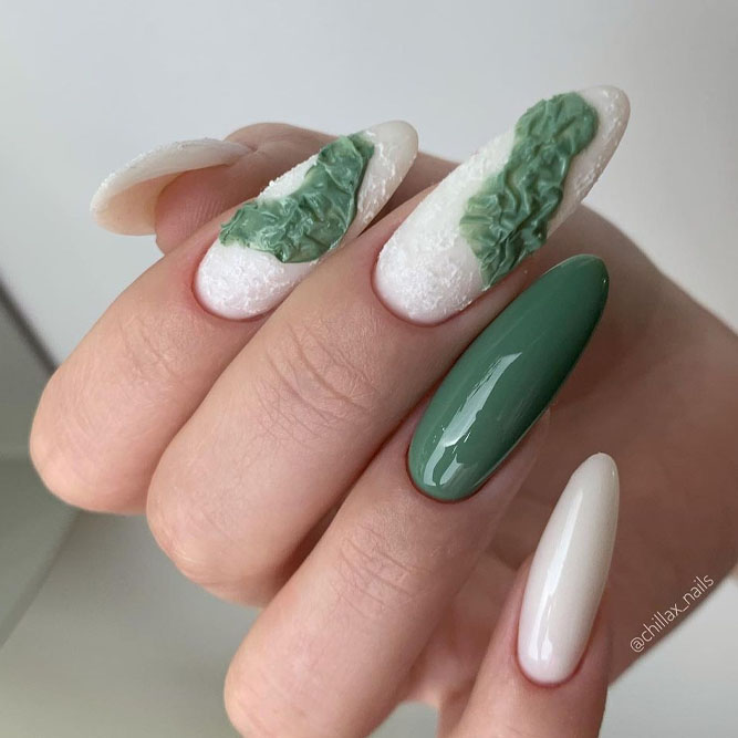 Sage Green Autumn Nail Color