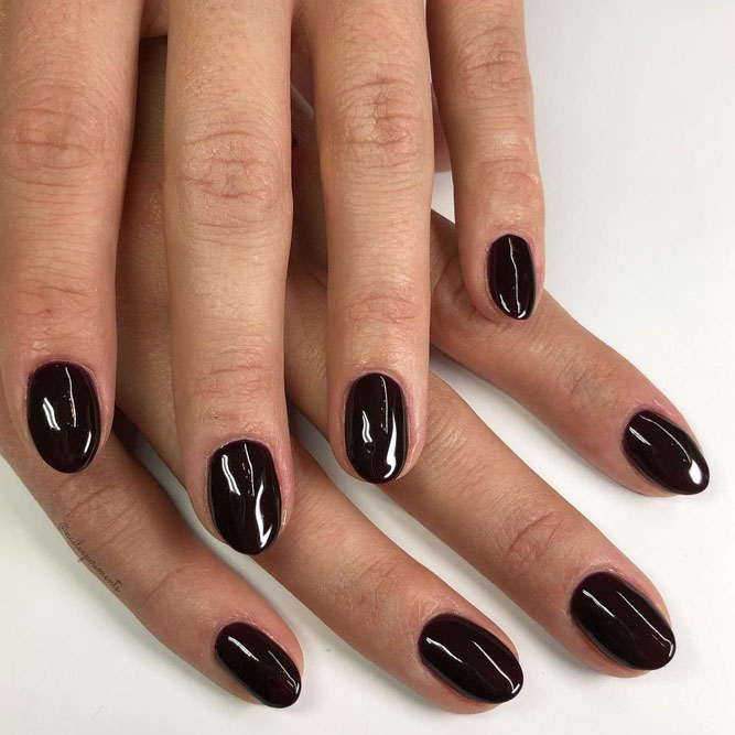 Vampy Dark Red Nail Polish