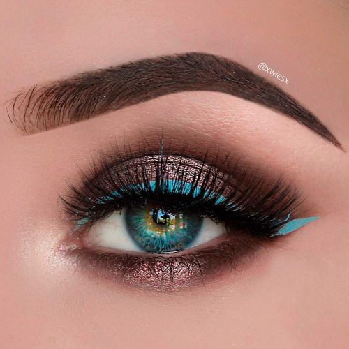 Makeup Ideas With Colorful Eyeliner