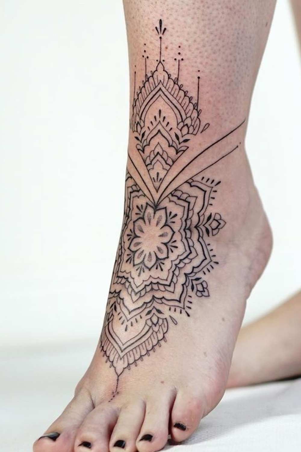 lotus flower tattoo designs on foot | via DotWallpapers.net … | Flickr