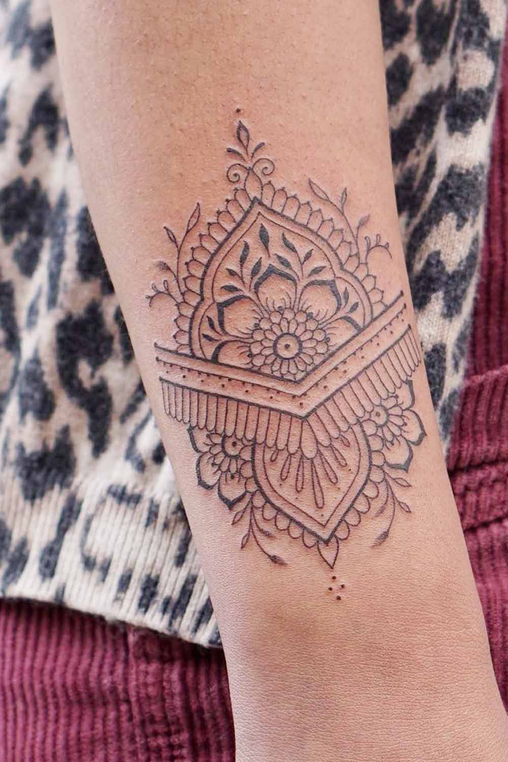 Forearm mandala tattoo by AntoniettaArnoneArts on DeviantArt