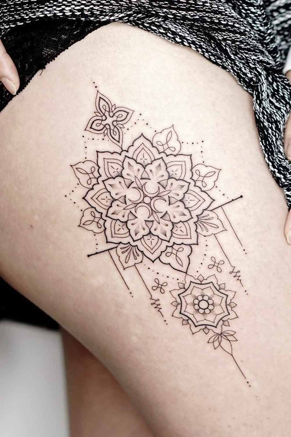 60 Mandala Tattoos: Awesome Elephant, Collar Bone, Wrist & Other Ideas -  DMARGE
