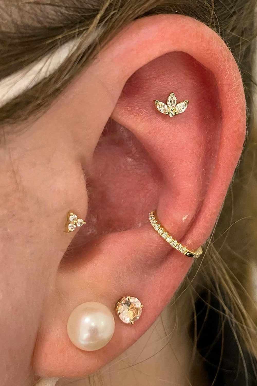 Jewelry Types for Different Piercings