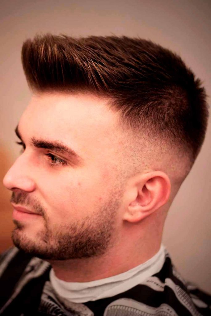 Quiff Tapered Fade Haircut #taperfademen #taperfade #fade #taper