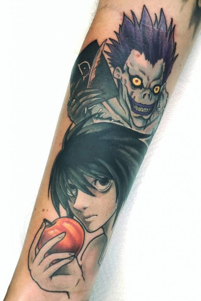 Death Note Theme Tattoo