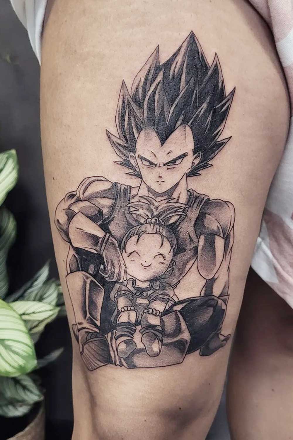 Dragon Ball Theme Anime Tattoo