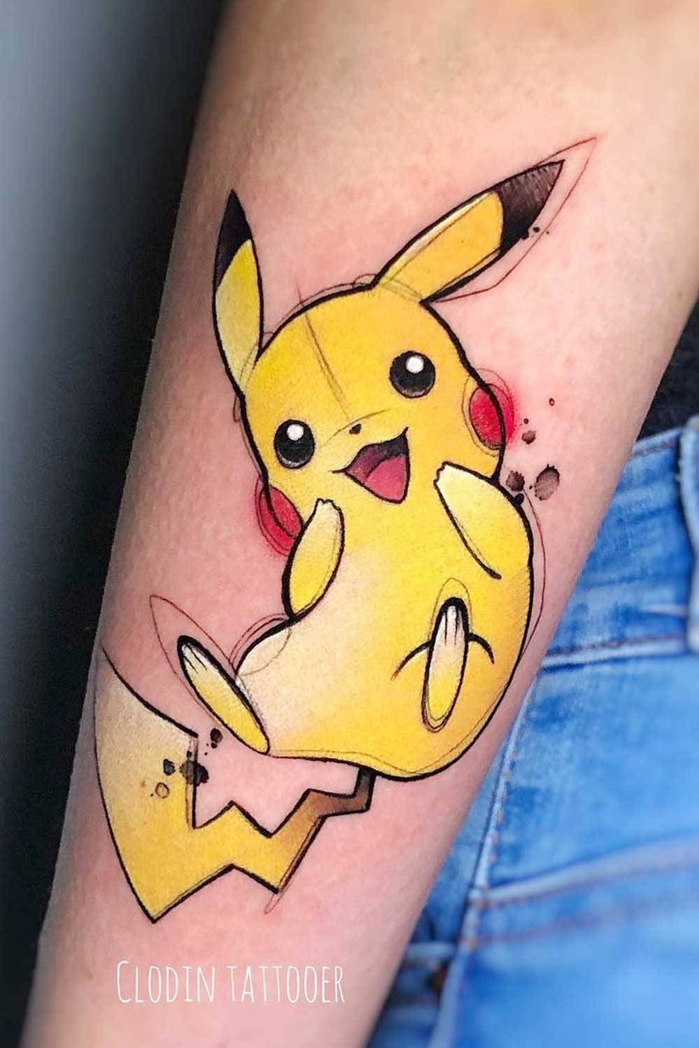Pikachu Tattoo Idea