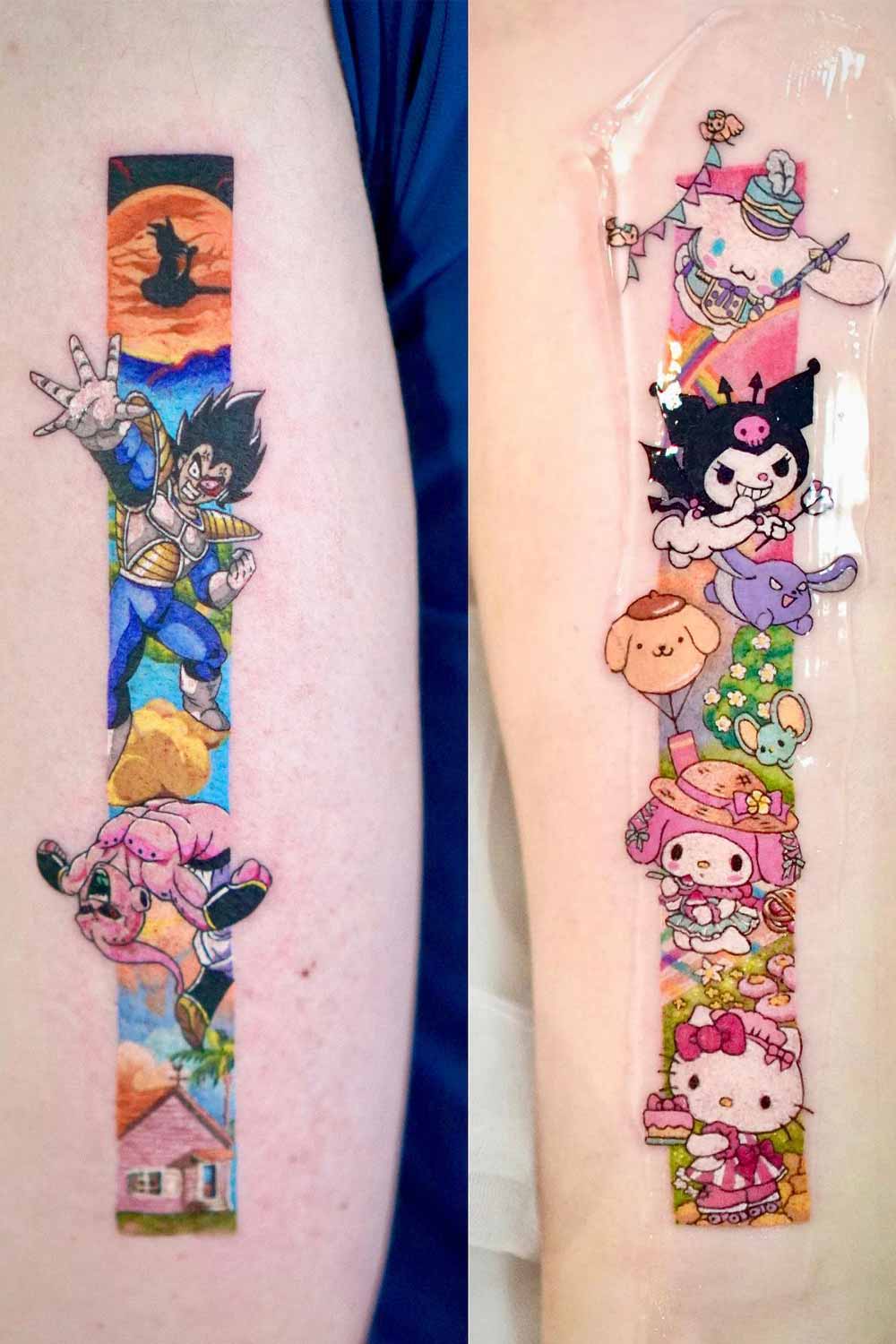 Popular Trend of Anime Tattoos