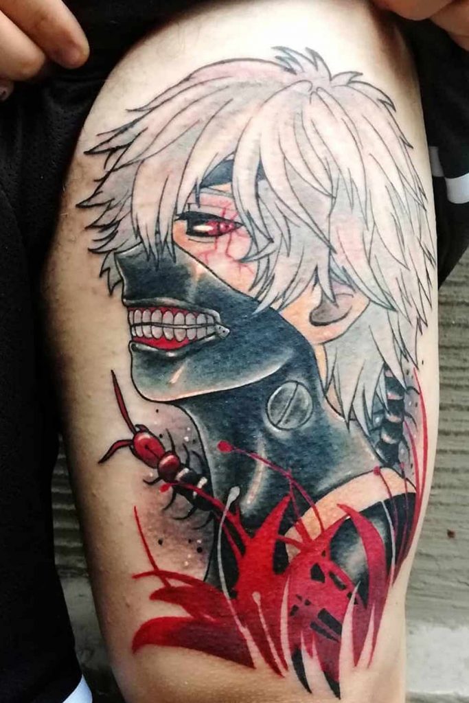 Tokyo Ghoul Inspired Tattoo