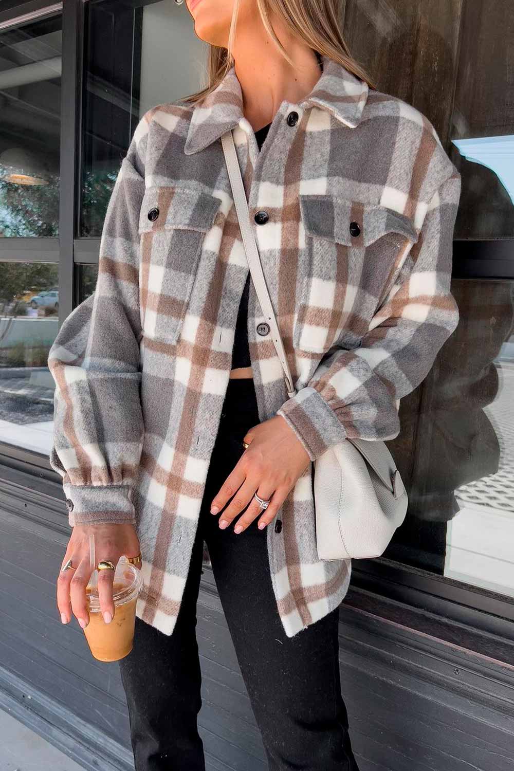 Plaid Jacket With Jeans Outfit