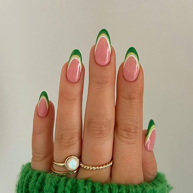 Green Gradient Tips