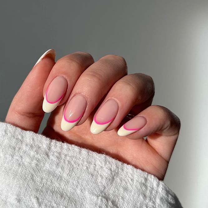 Two Color French Manicure