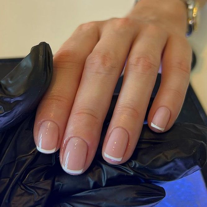 Buy Classic Short Natural French Manicure 8 Base Shades Now Available  Online in India - Etsy