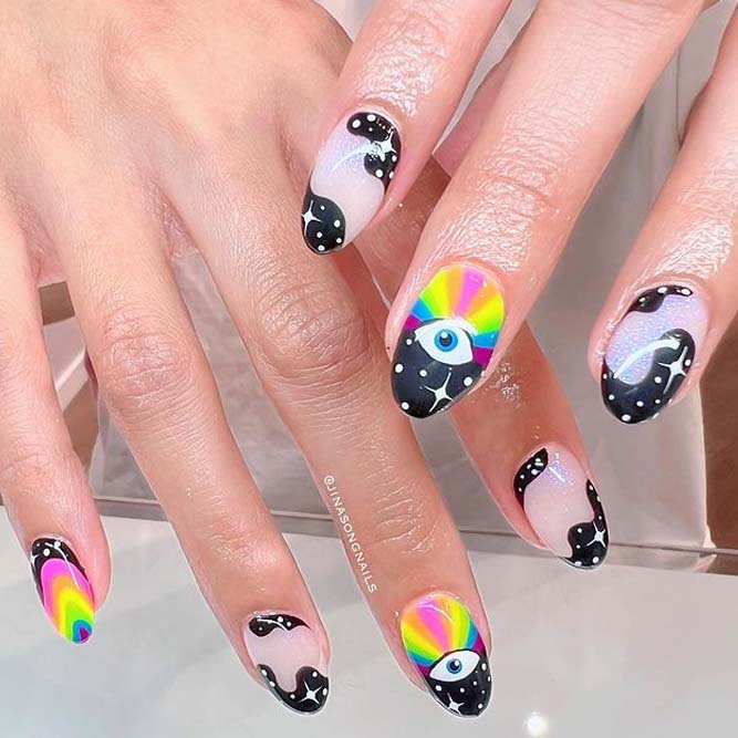 Short Halloween Nail Inspo, Gallery posted by Itz_Ari44