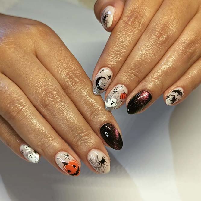 Halloween Witch Nails