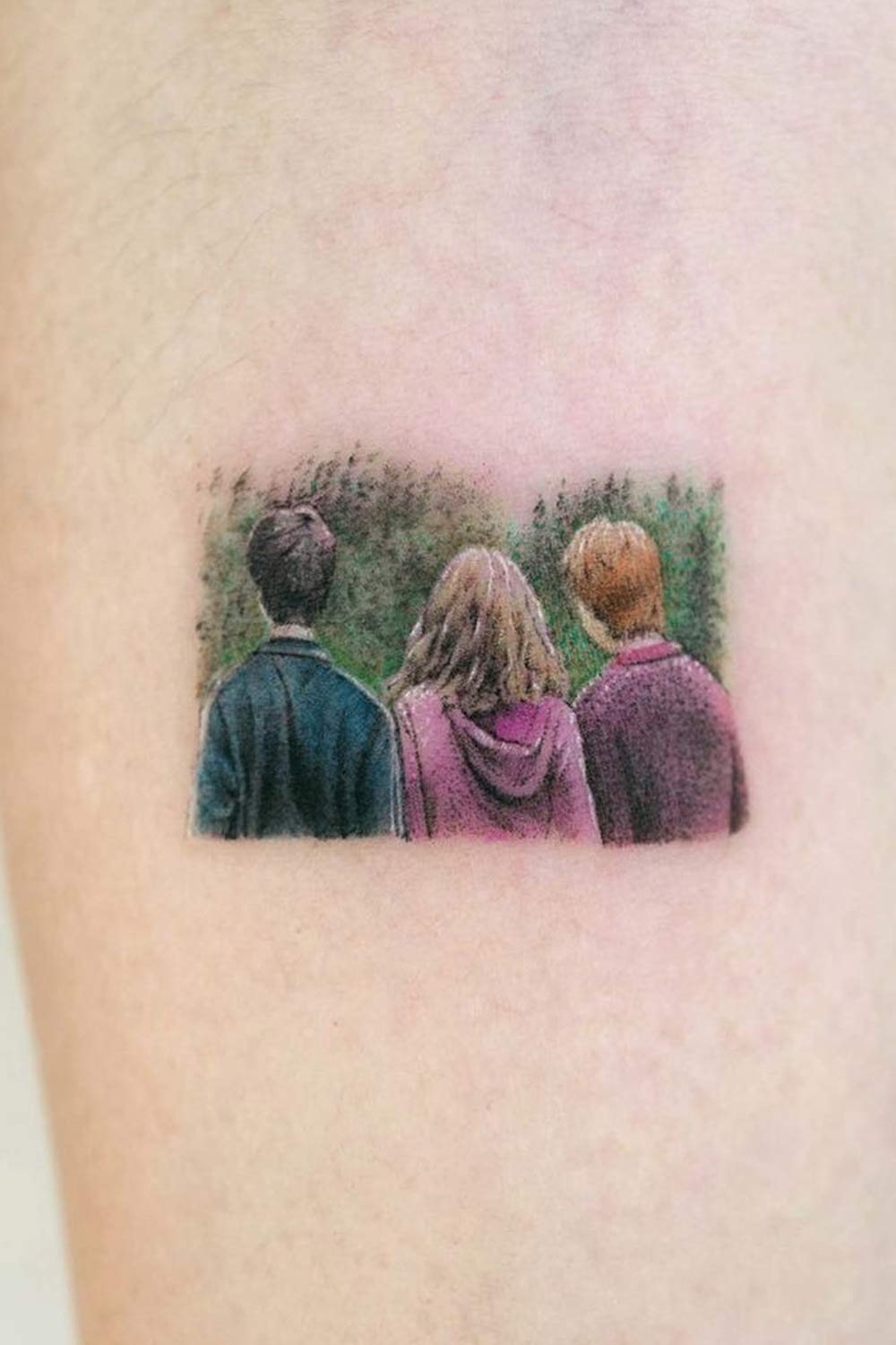 Harry Potter Movie Characters Tattoo
