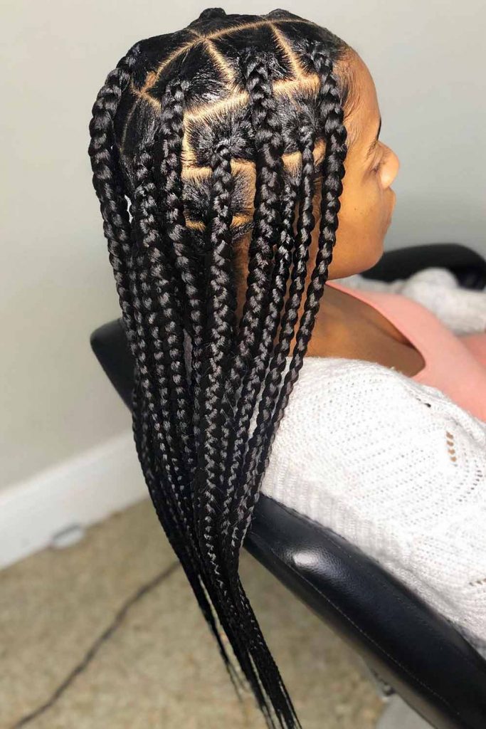 35 Knotless Braids Ideas To Make Your Go-To Hairstyle