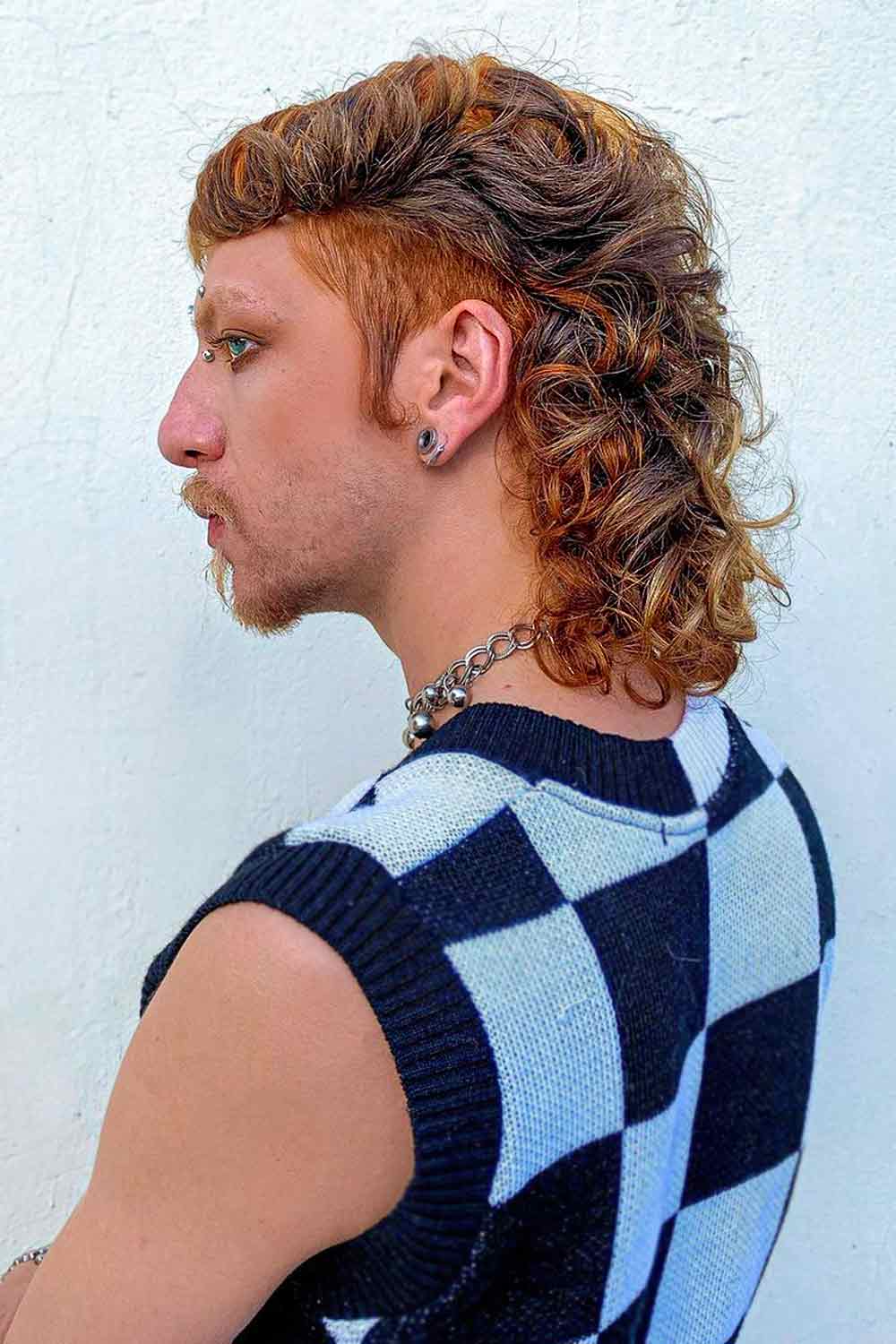Middle Part Haircut #mullethaircutmen #mullethaircut #mullet