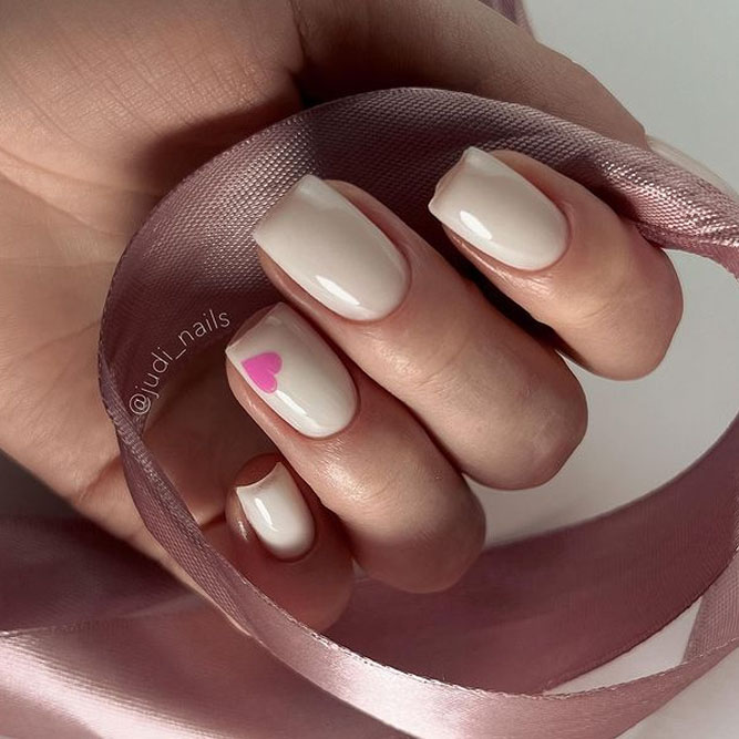 Pink Minimal Nails