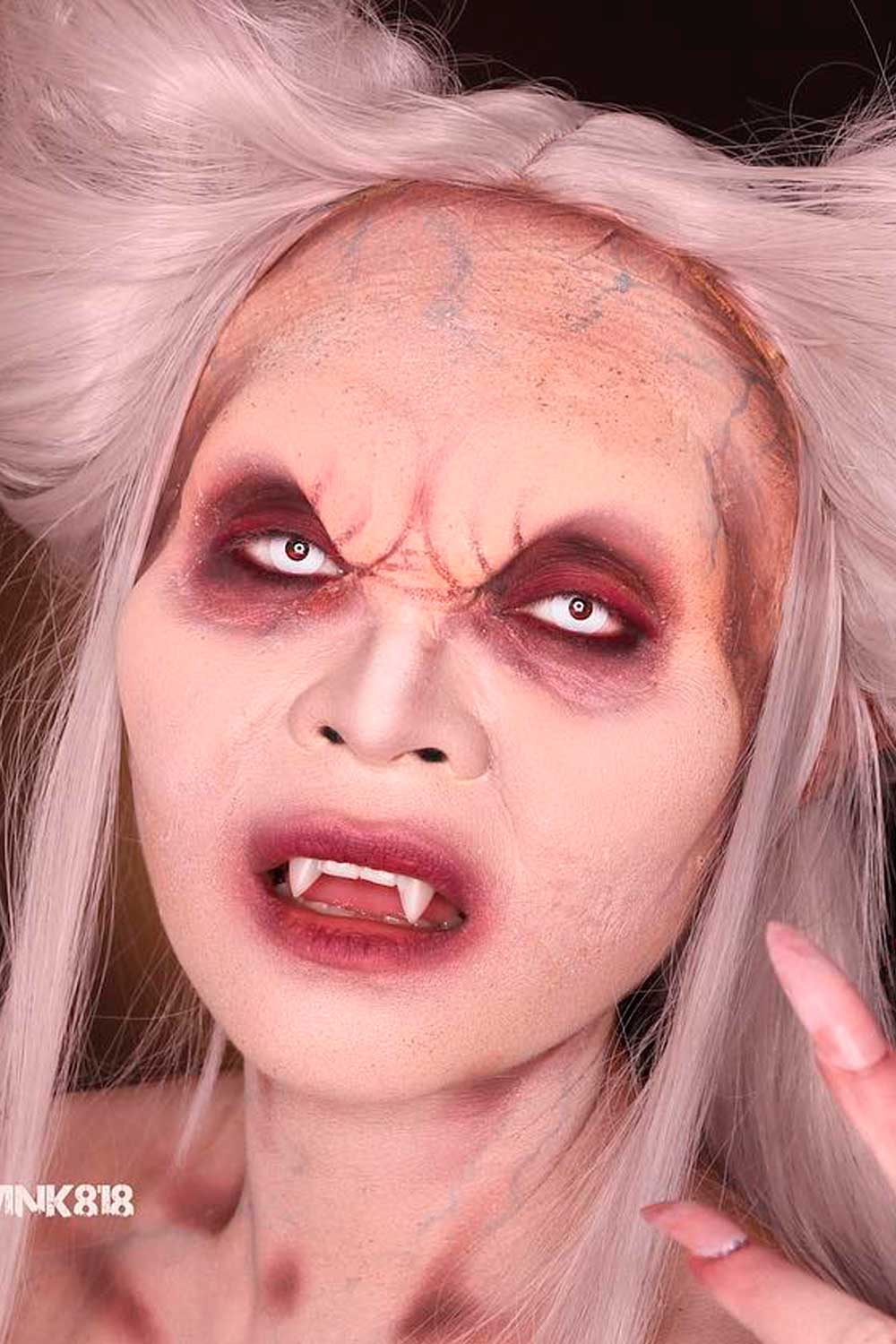 Death Zombie Makeup Idea