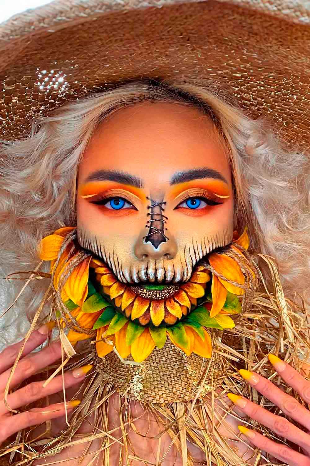 Scarecrow Halloween Makeup Ideas
