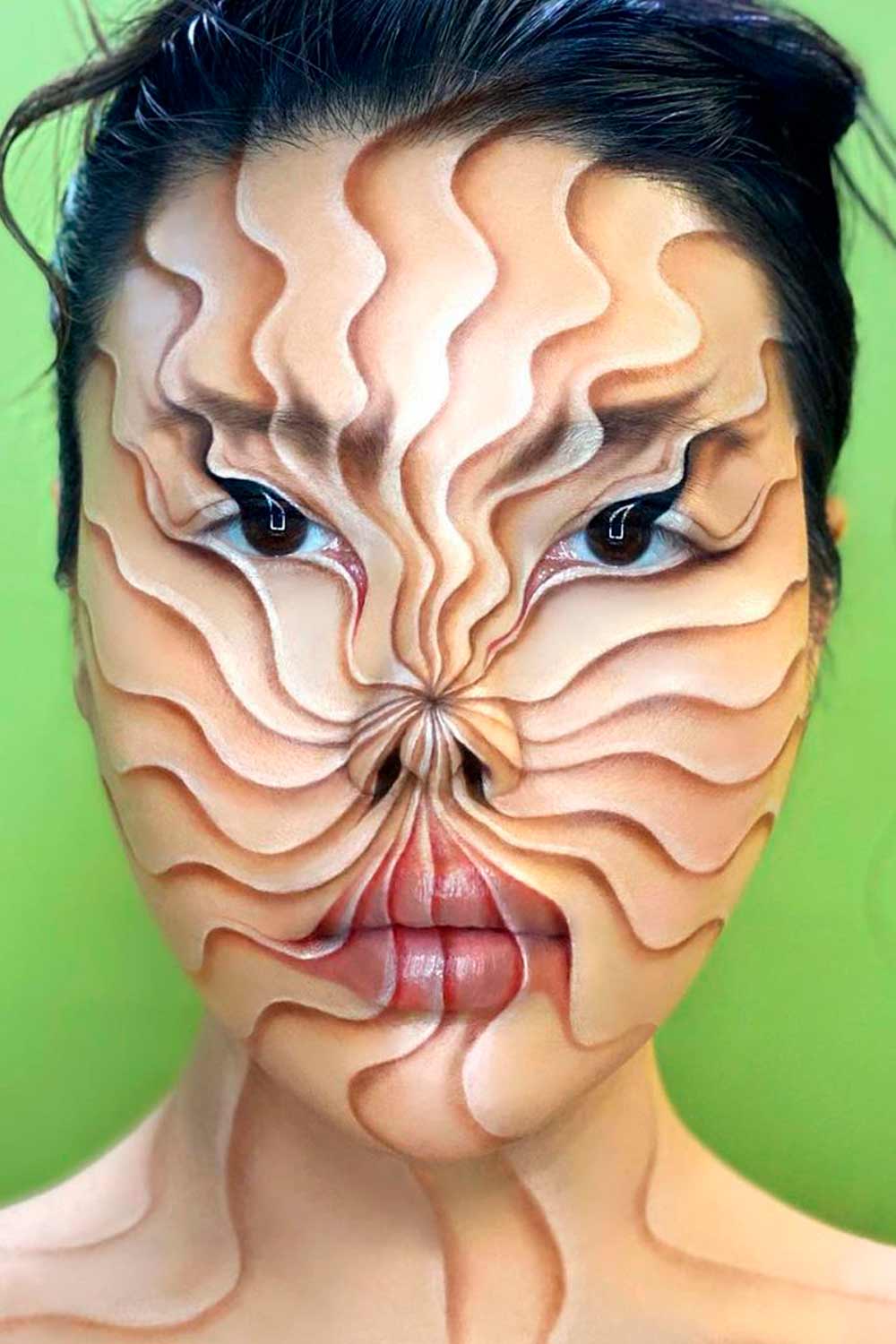 Mind-Boggling “Cracked Face” Halloween Looks