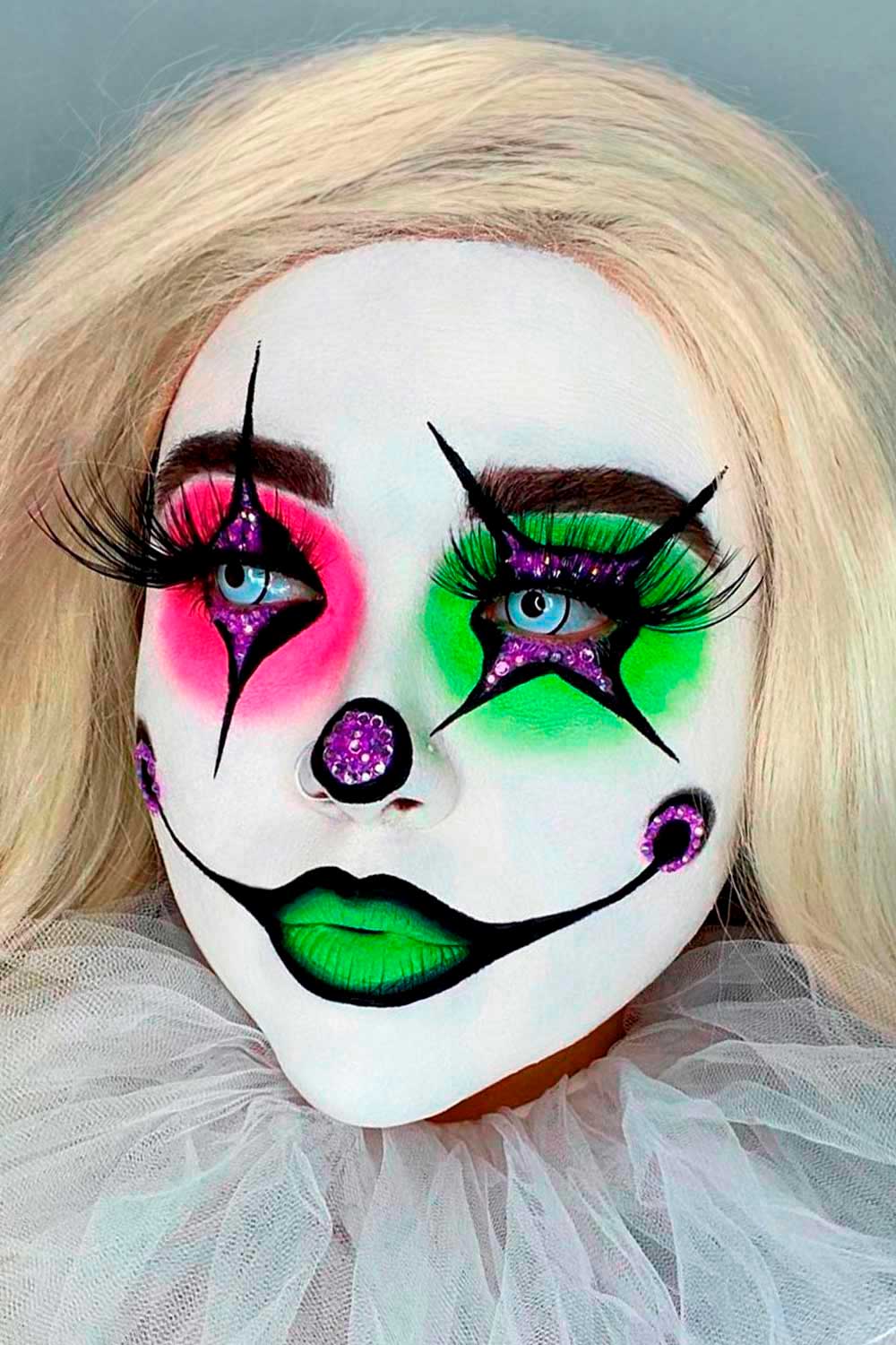 Clown Halloween Makeup Ideas