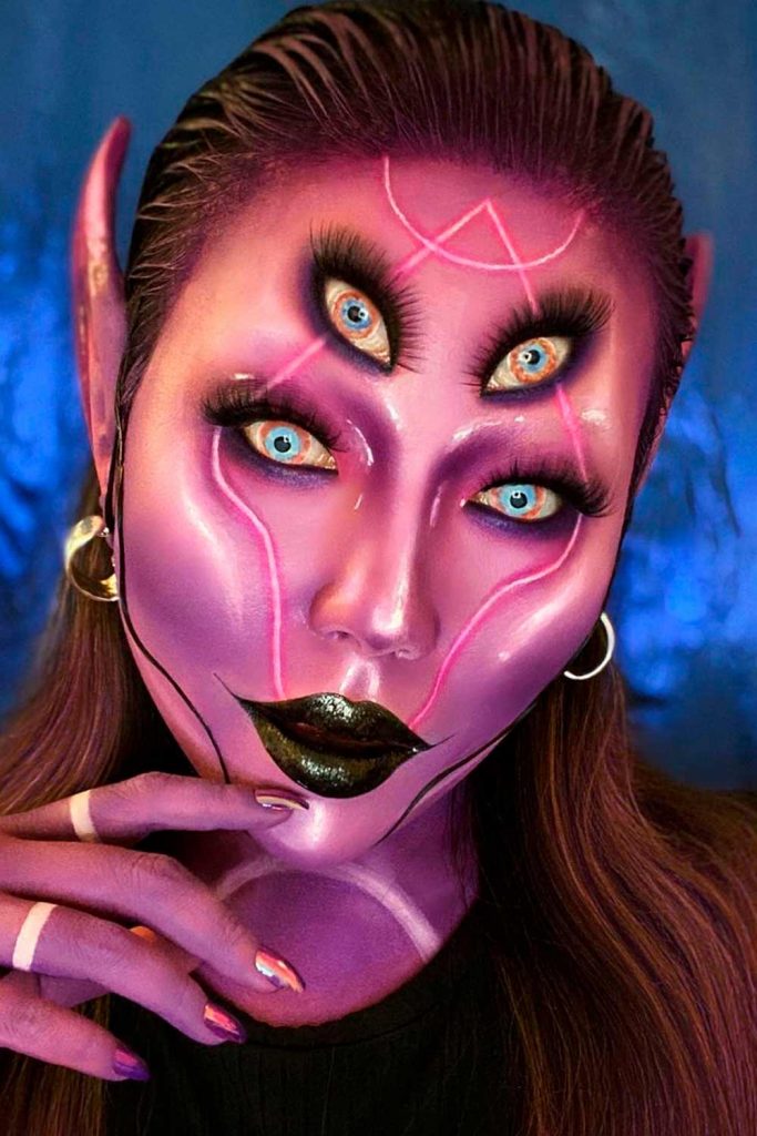Unique Scary Makeup Ideas