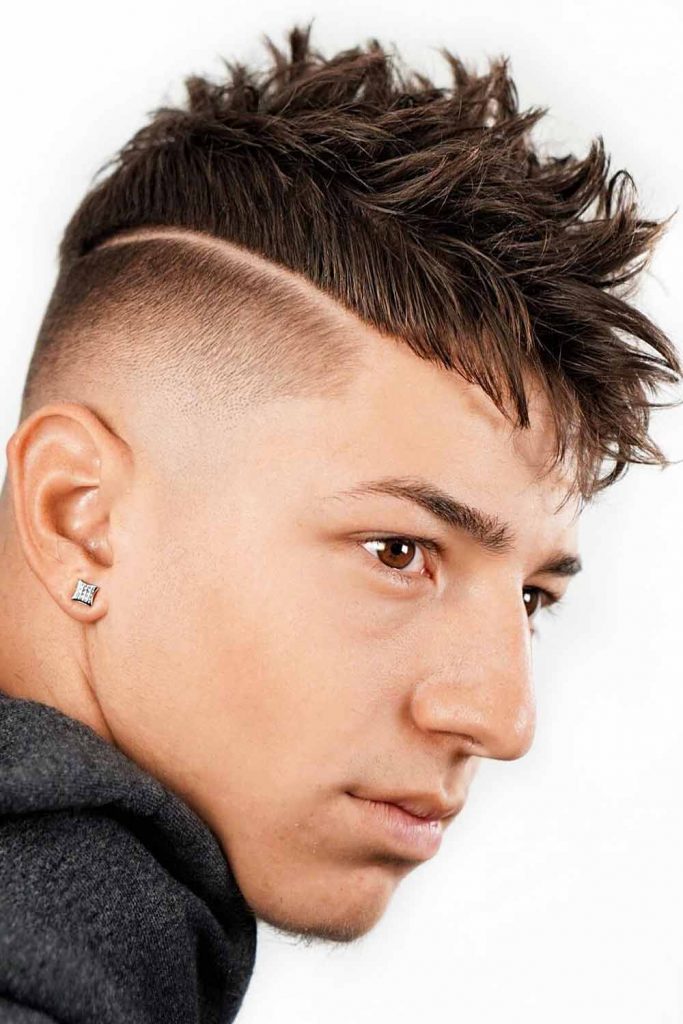 Hard Part For Short Mens Haircut #shorthaircutsformen #shorthaircuts #shorthairstyles #shorthair