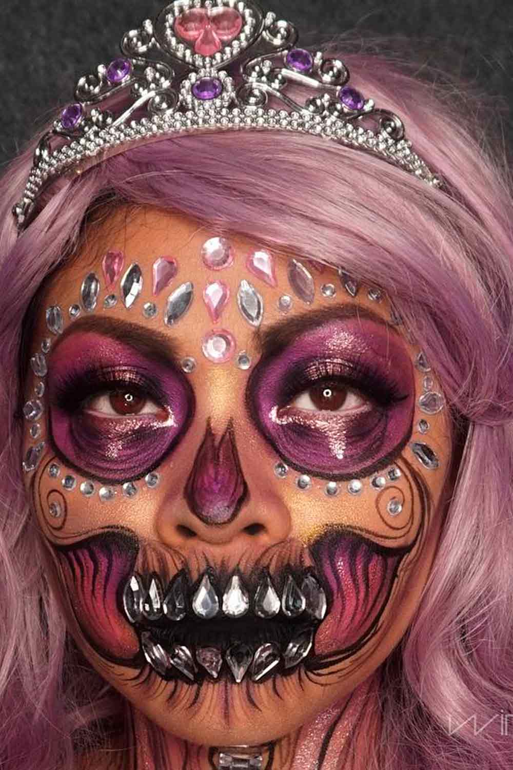 Crystal Skull Makeup Ideas