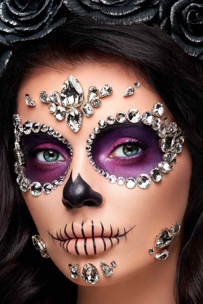 Crystal Skull Makeup Ideas