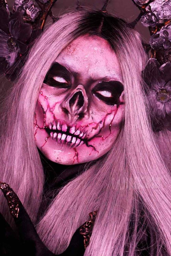 Creative Skeleton Makeup Looks