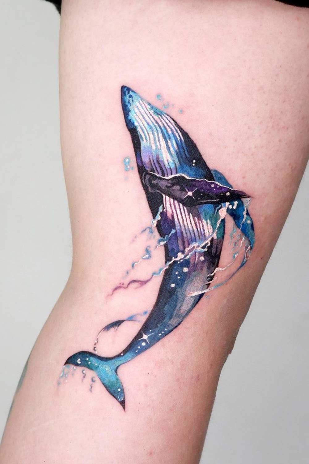 Tattoo of a Whale