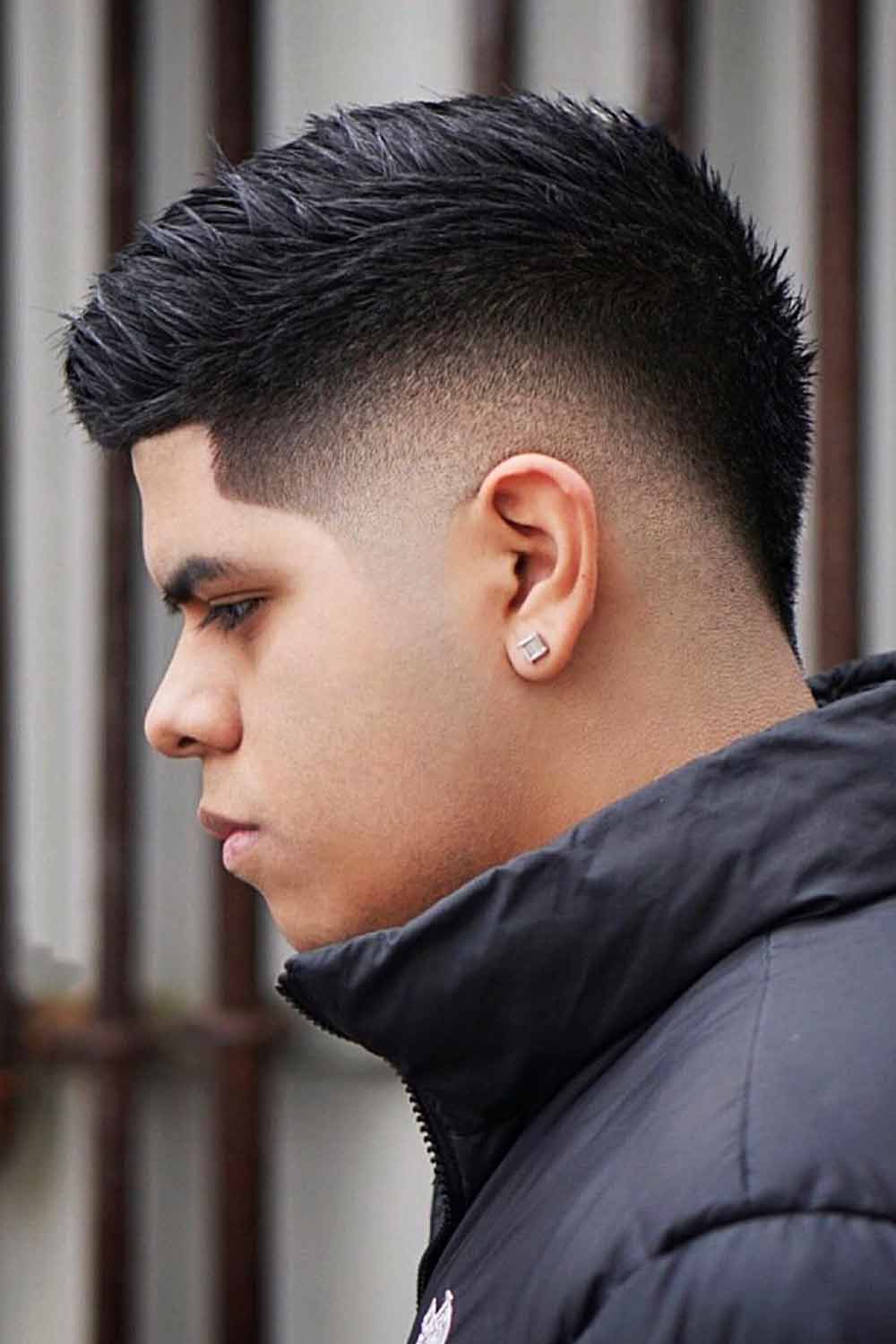 Burst Fade Mohawk Hairstyle #burstfadehaircut #burstfade #fade