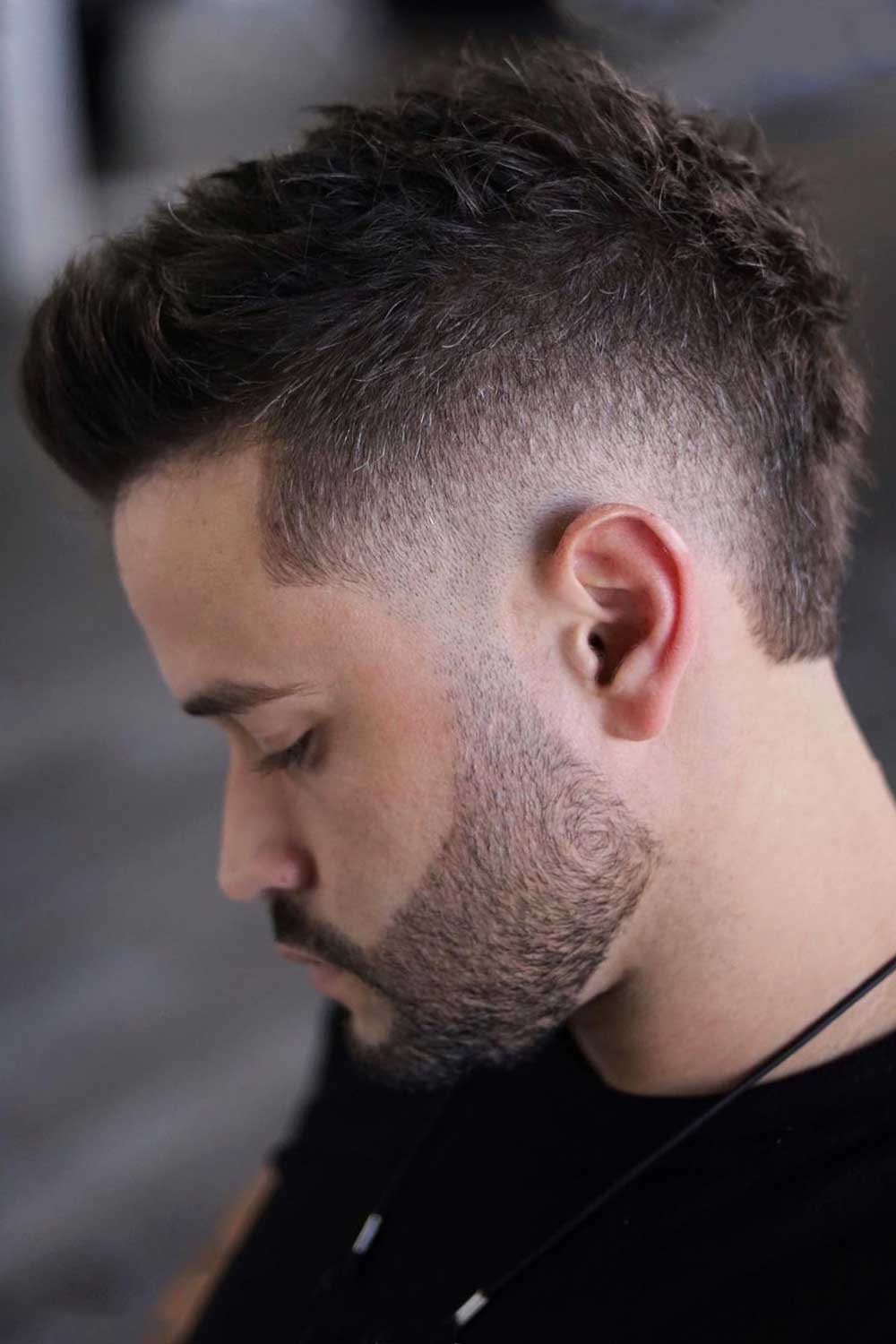 Burst Fade Mullet Men #burstfadehaircut #burstfade #fade