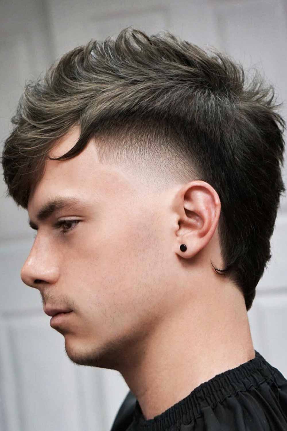 Burst Fade Mullet #burstfadehaircut #burstfade #fade