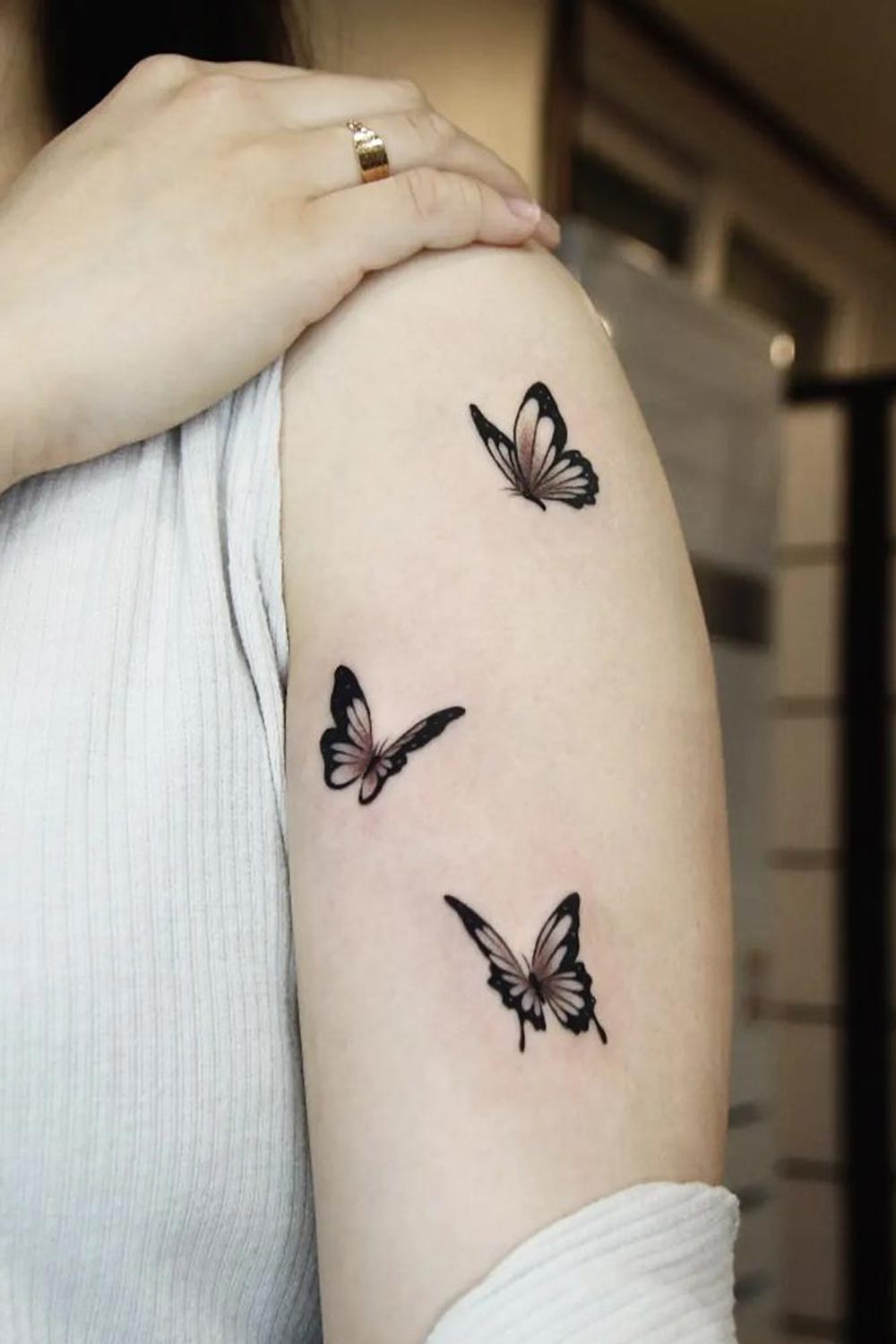 Black Butterflies Tattoo