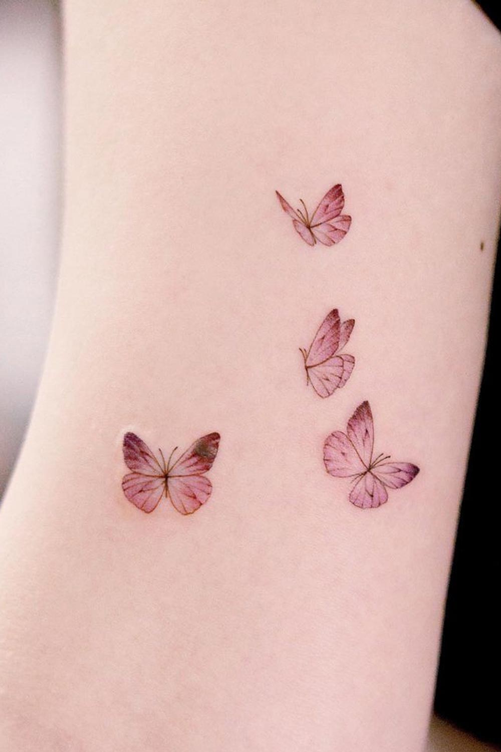 Tiny Butterflies Tattoo Design