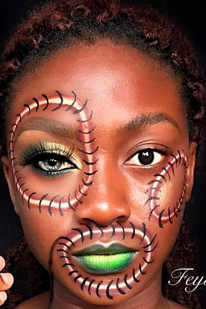 Amazing Halloween Makeup Ideas for Dark Skin