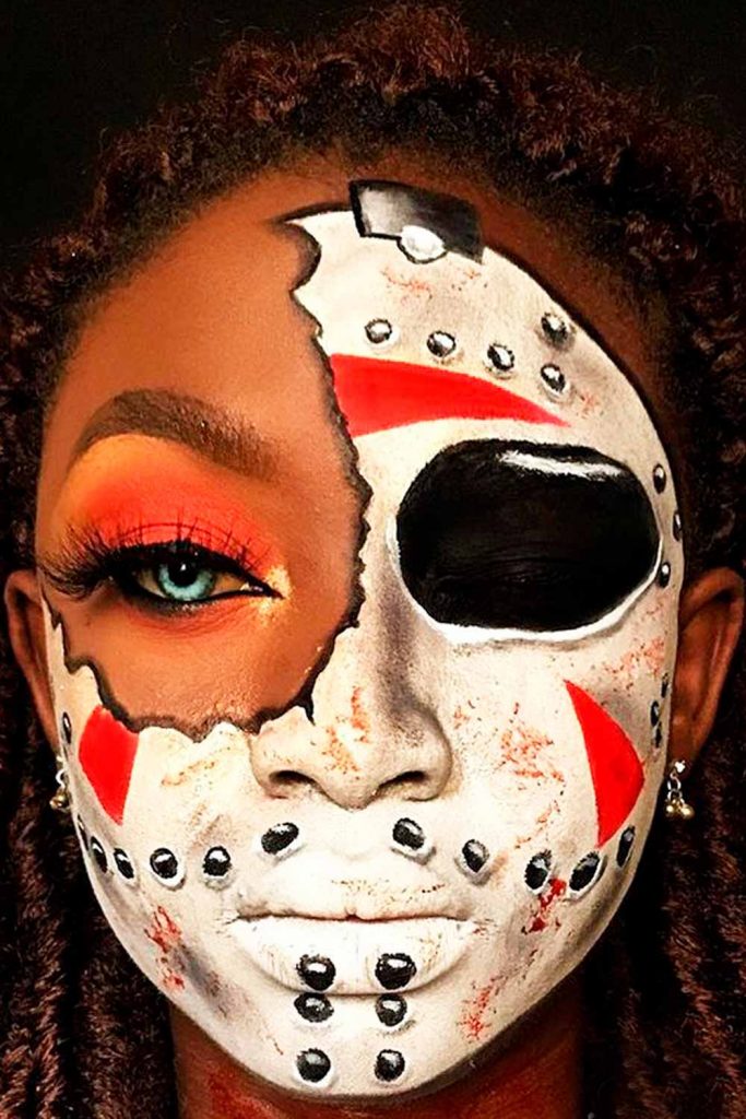 Amazing Halloween Makeup Ideas for Dark Skin