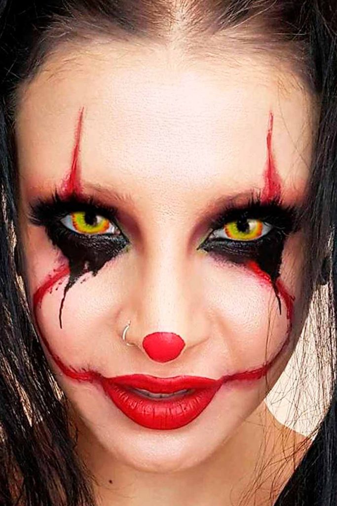 Movie and Cartoons Halloween Makeup Ideas