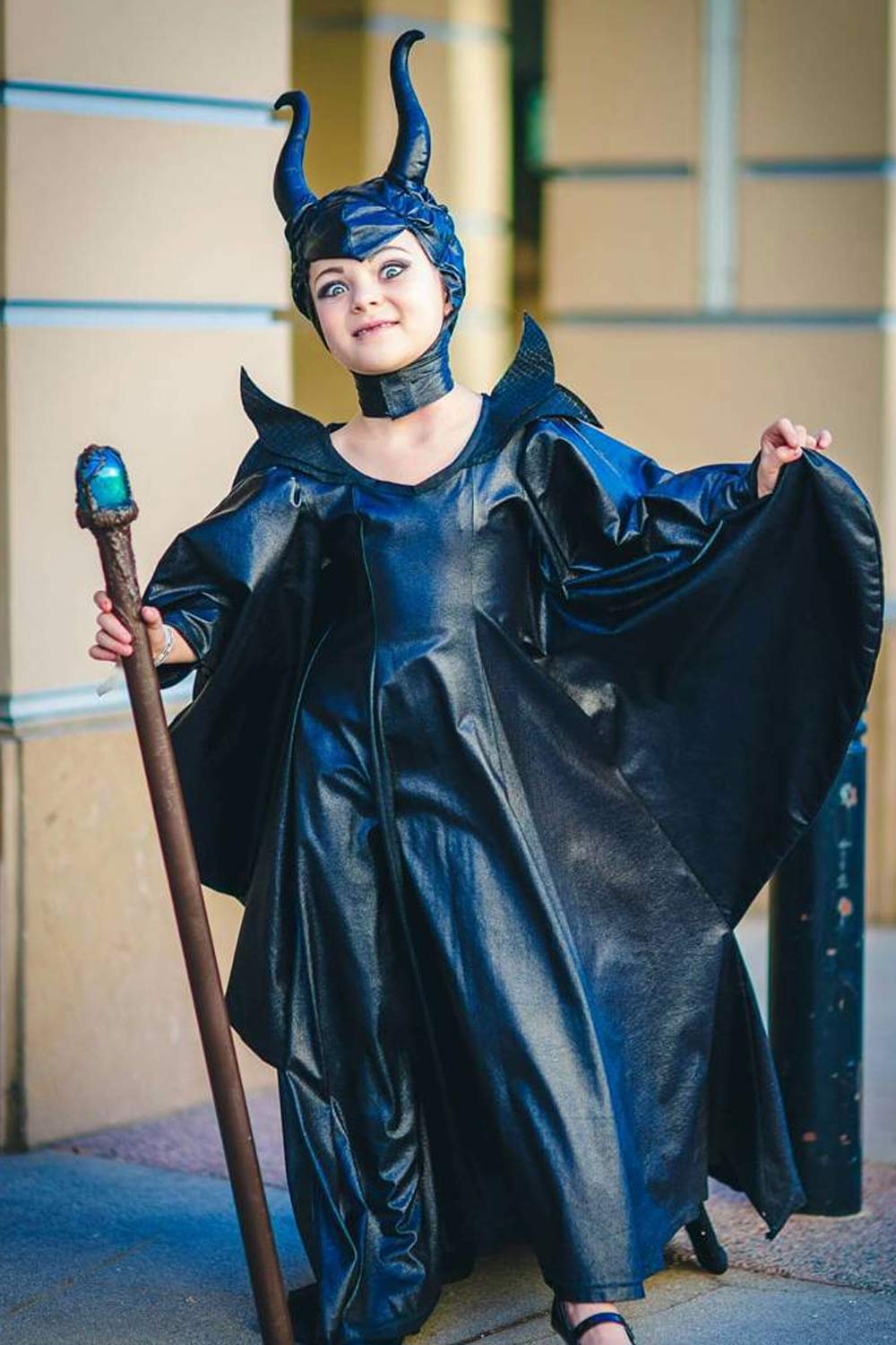 Maleficent Costume for Kids Halloween