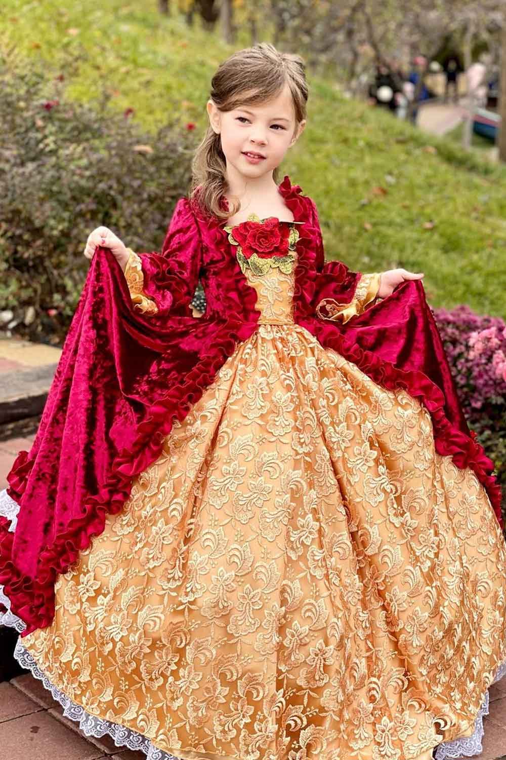 Belle Halloween Dress for Girls