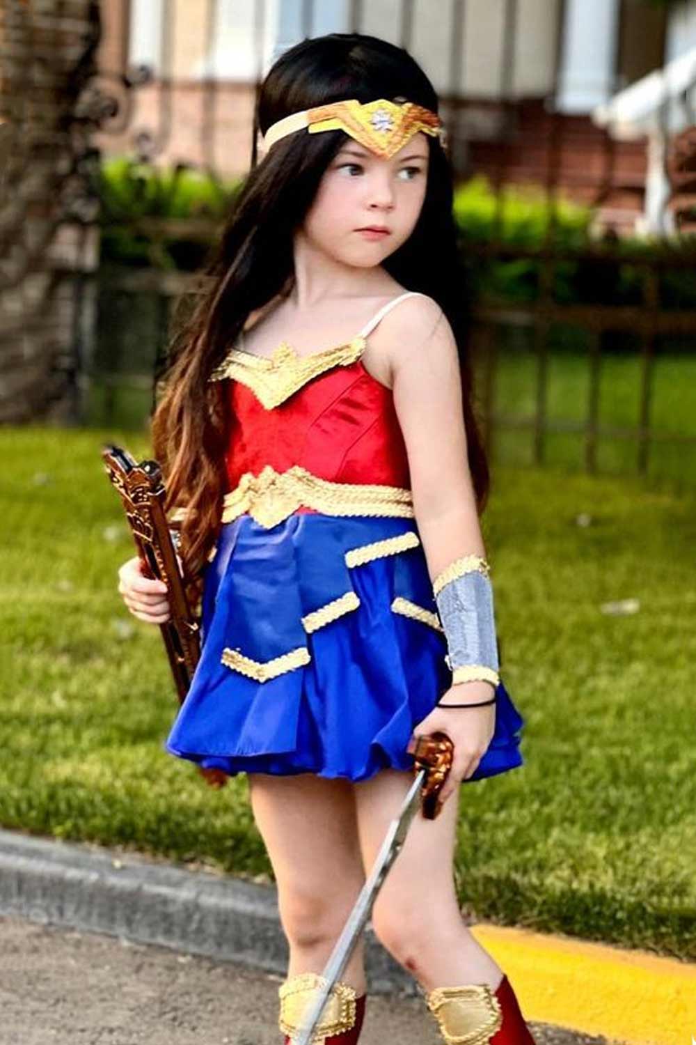 Wonder Woman Halloween Costume for Kids