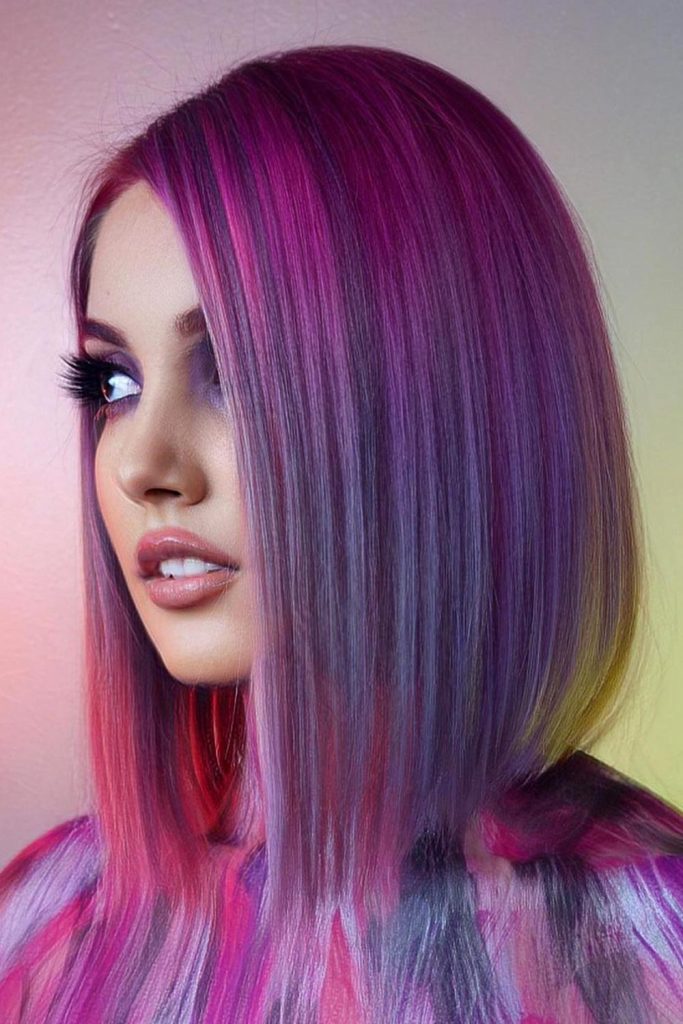 Purple-Lavender Hair