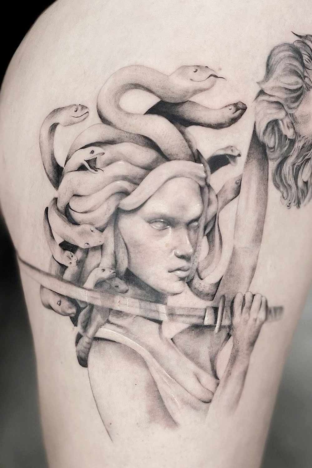 Medusa Tattoo Realistic