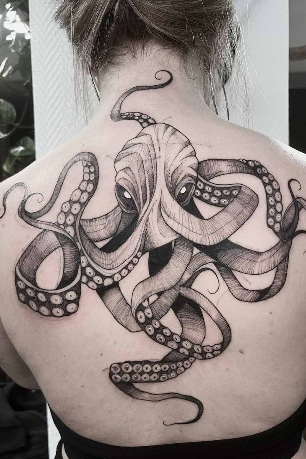 Big Tattoos with Octopus