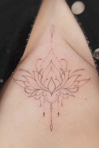 Spice Your Life up with the Magic of Sternum Tattoo - Glaminat