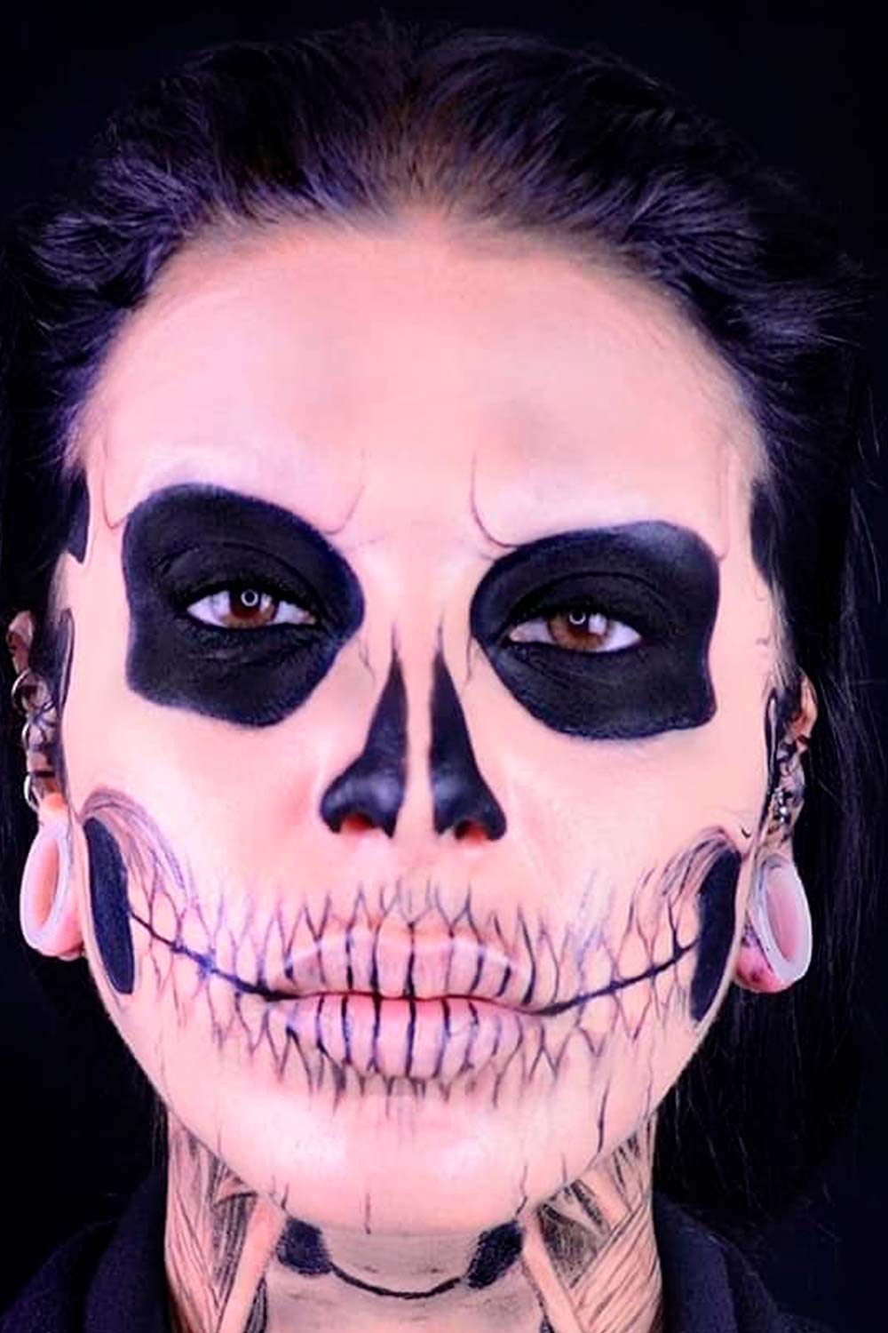 Easy Skull Makeup Designs
